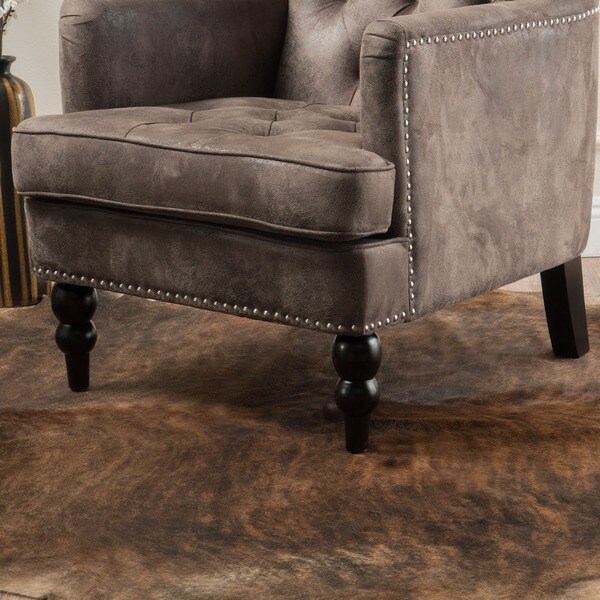 Malone Microfiber Club Chair by Christopher Knight Home - 28.00 L x 29.50 W x 33.50 H