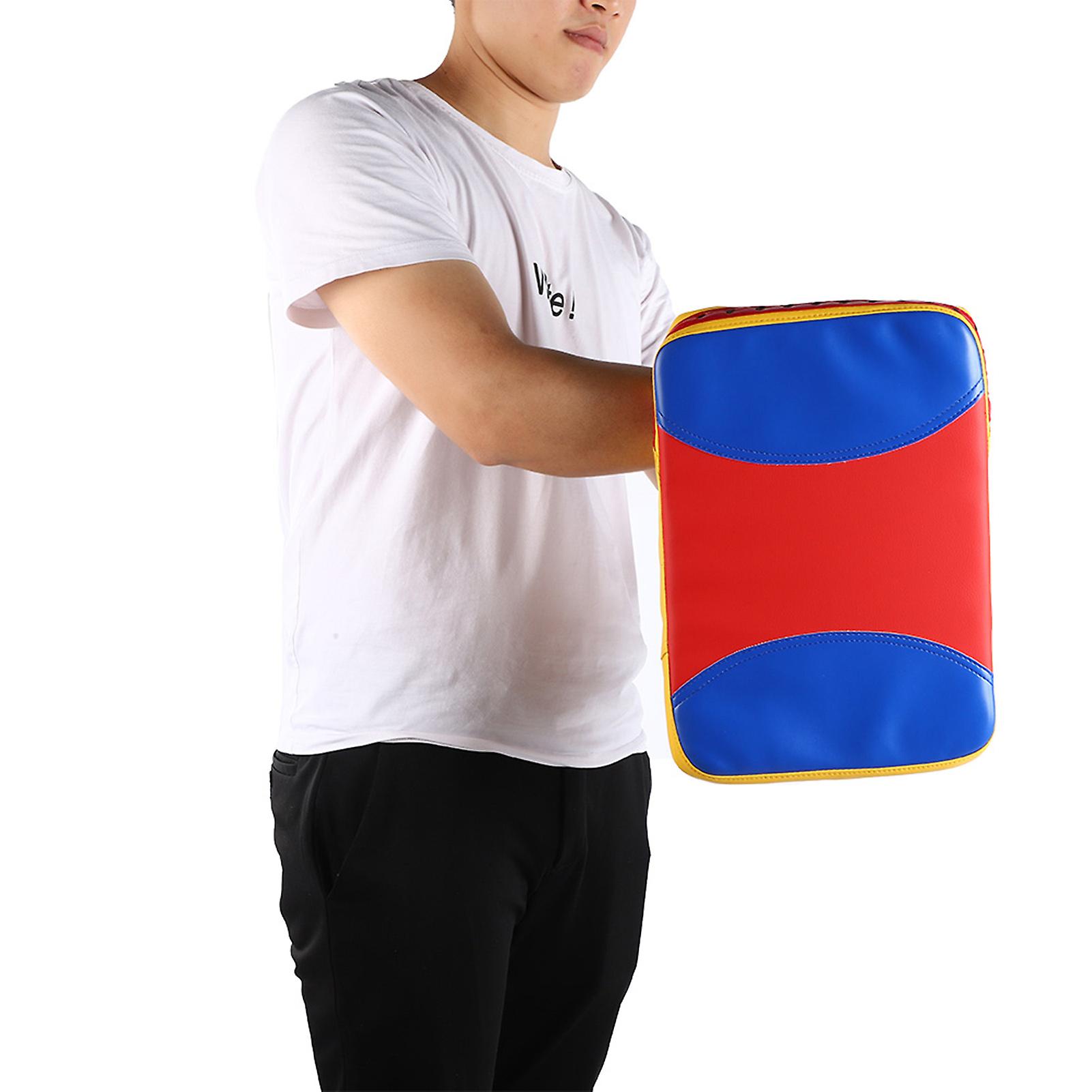 Arc Shaped Kick Boxing Pad Foot Target Taekwondo Focused Durable Training Shield(large Size)