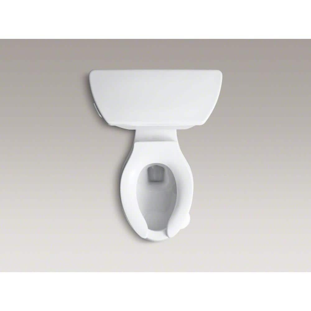 KOHLER Highline Classic Comfort Height 2piece 10 GPF Single Flush Elongated Toilet in White Seat Not Included