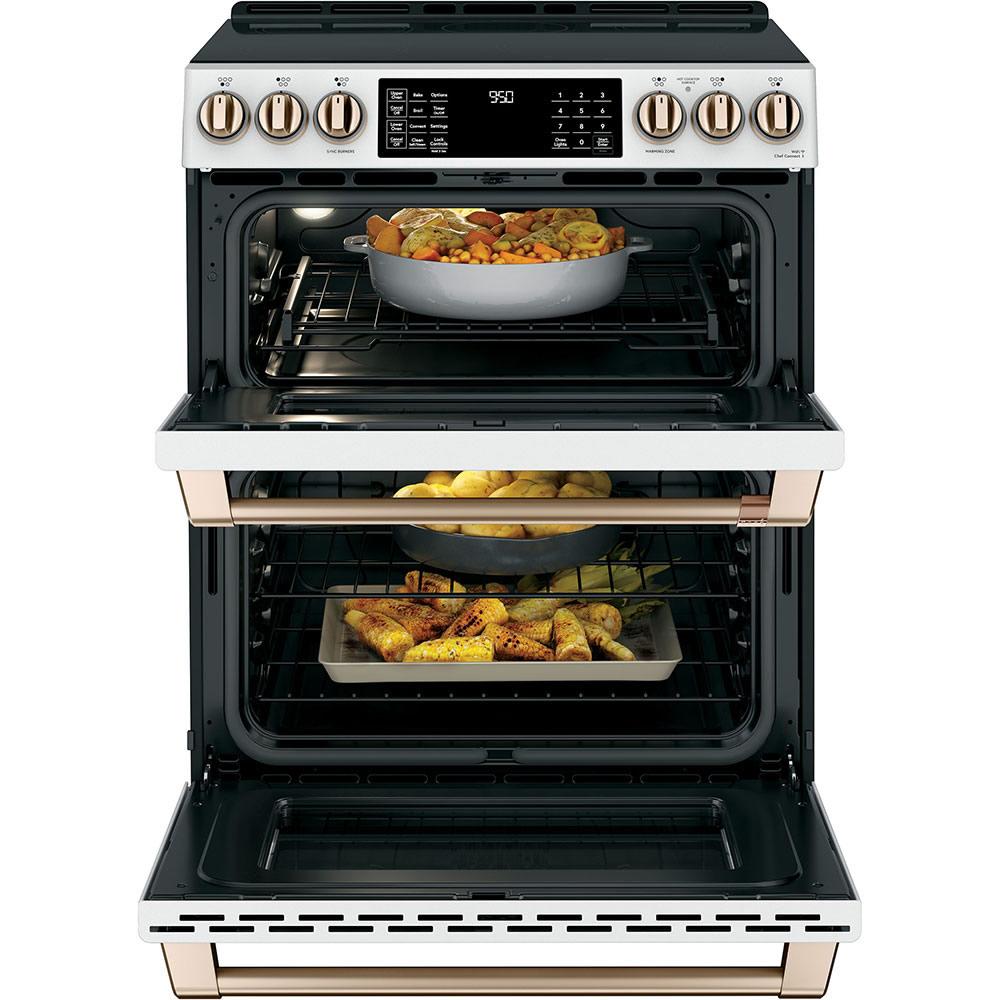 Caf¨¦ 30-inch Slide-In Induction Range CCHS950P4MW2