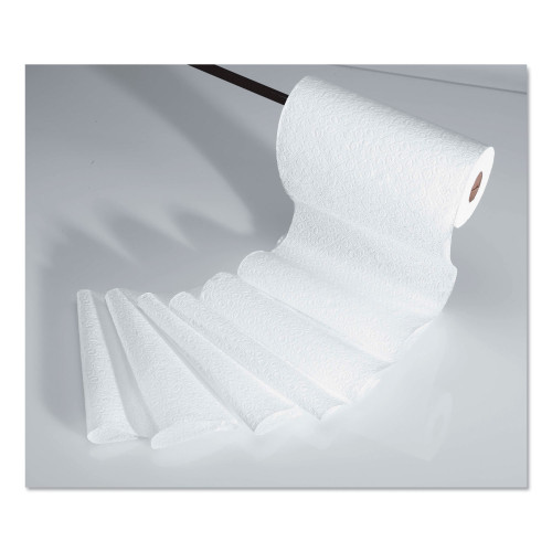 Scott Kitchen Roll Towels， 11 x 8.75， White， 128/Roll， 20 Rolls/Carton (41482)