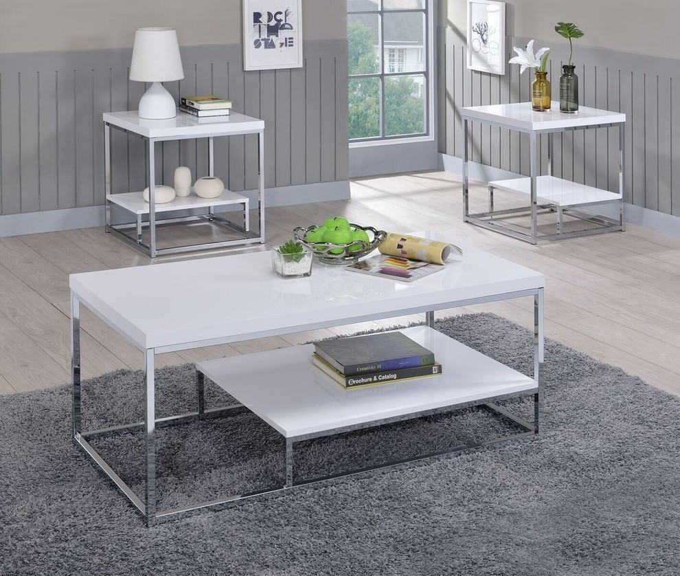 Lucia End Table   Contemporary   Side Tables And End Tables   by GwG Outlet  Houzz