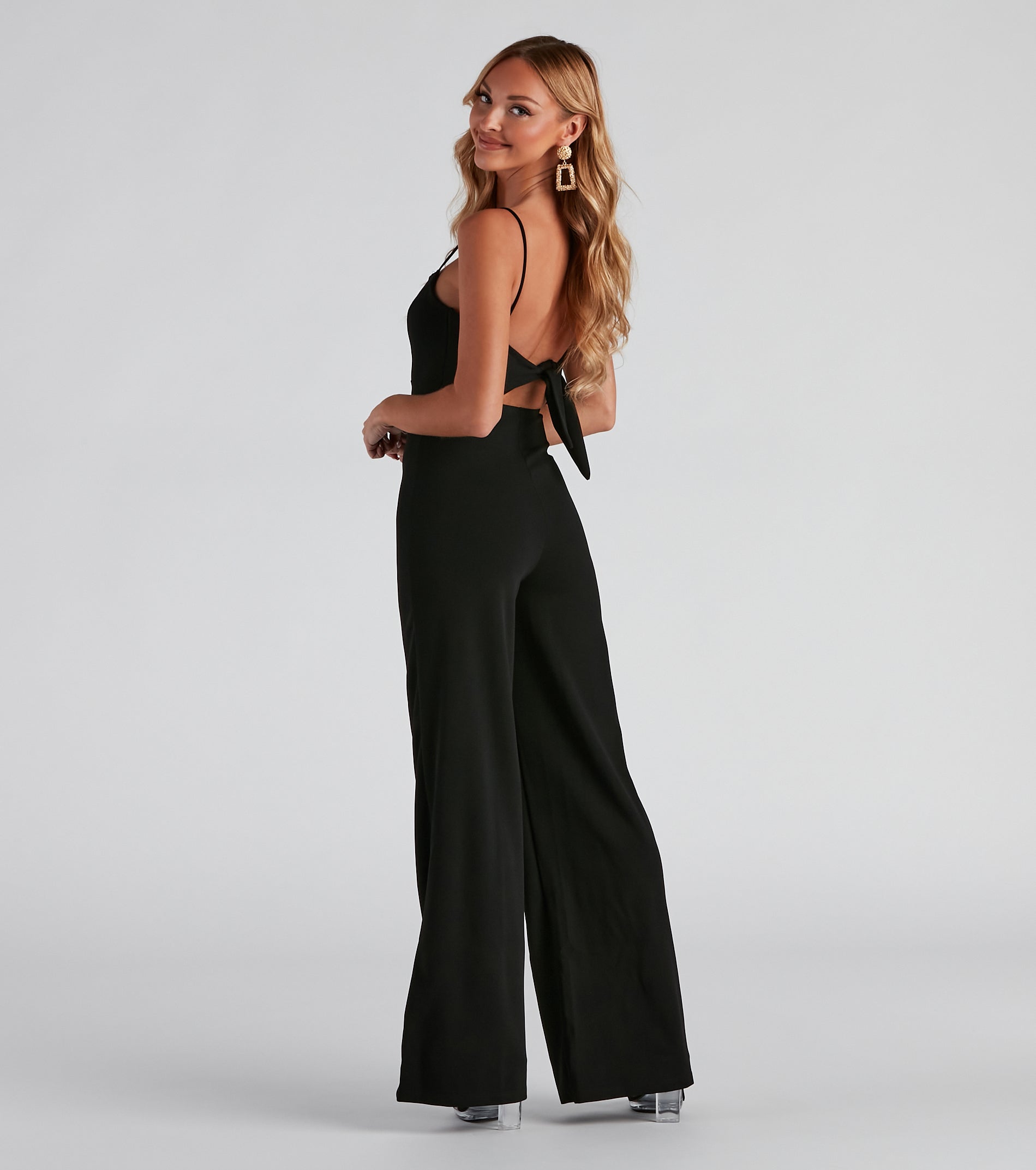 Sleek And Stylish Crepe Jumpsuit