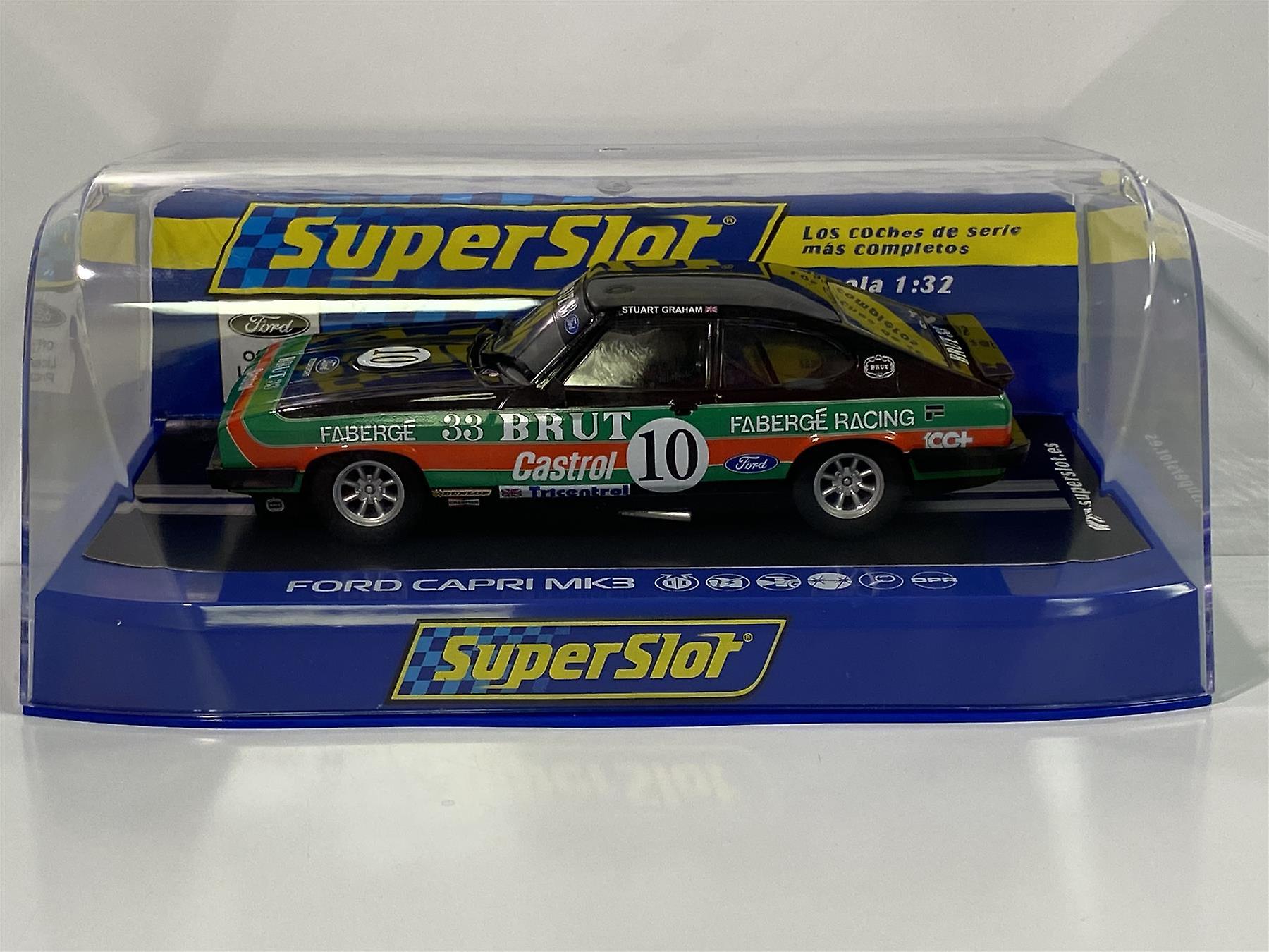 Ford Capri MK3 Oulton Park No10 Scalextric Superslot C4101 H4101