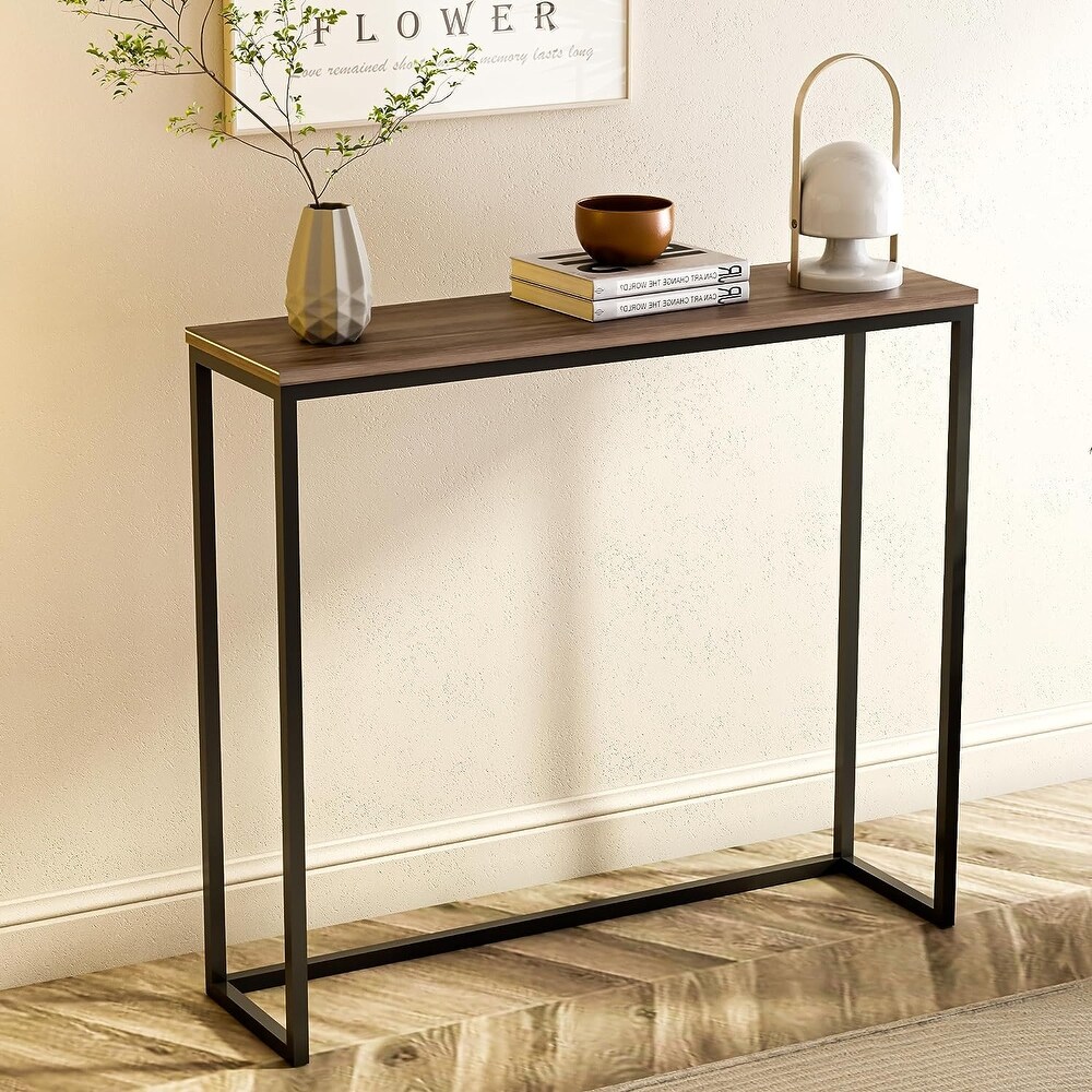 Roomfitters Sofa Console Table  Accent Narrow Foyer Hall Table