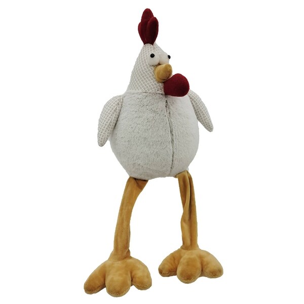 Rooster with Long Legs Christmas Figurine