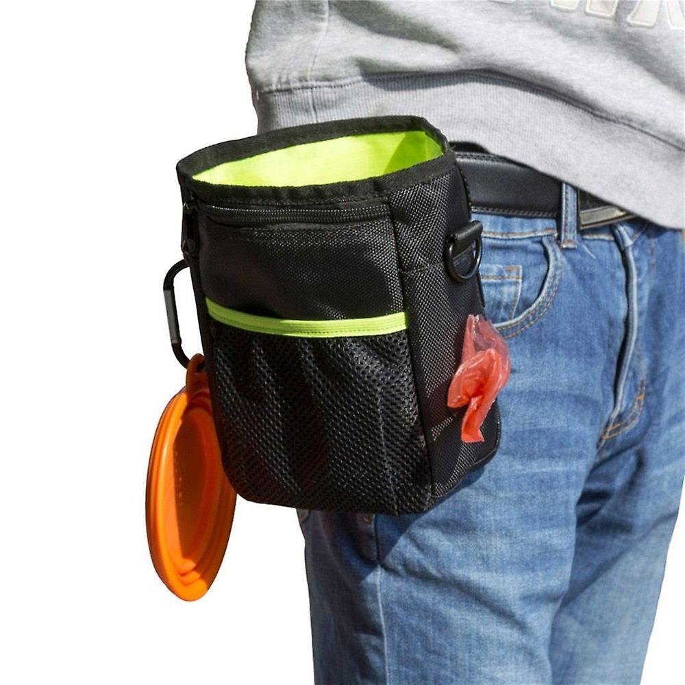 Large capacity dog treat training pouch