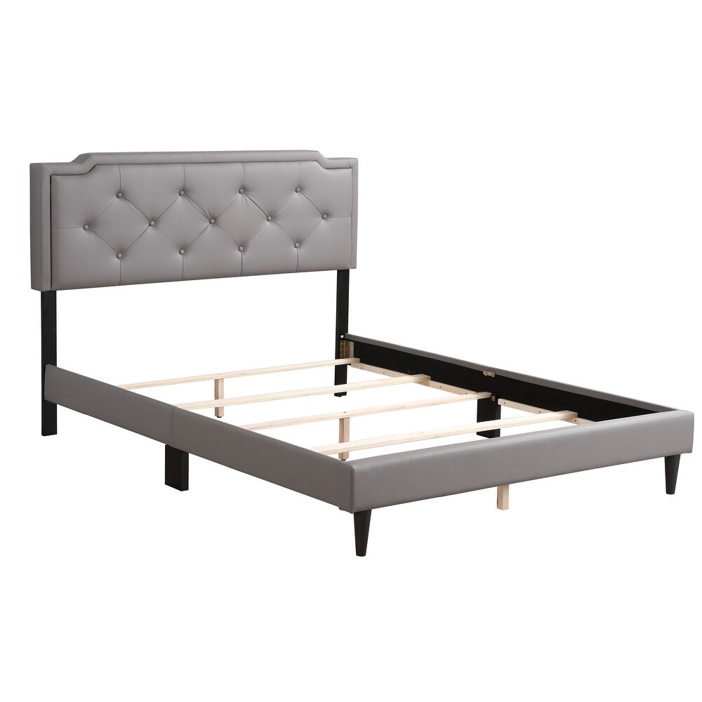 Deb Adjustable Queen Panel Bed