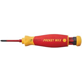 Wiha PocketMax Multi-Bit Screwdriver 28345