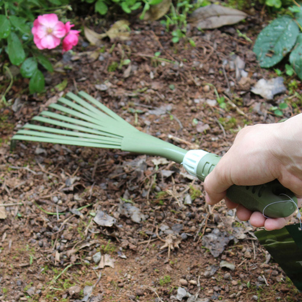 Ergonomic Grip Non-Slip Handle Hand Shrub Rake Gardening Hand Tools Rake