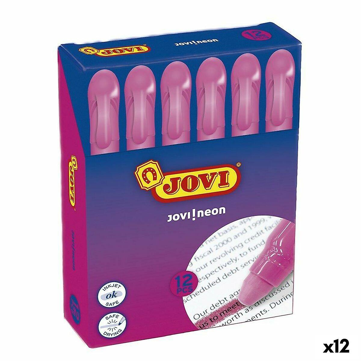 Fluorescent Marker Jovi Jovi!neon Fuchsia (12)