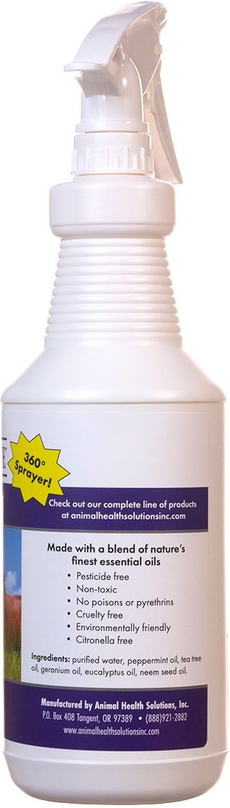 Farrier's Wife Stop the Stomp Natural Pest Repellant Horse Spray， 32-oz bottle