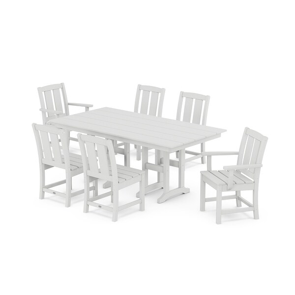 POLYWOOD Mission 7Piece Farmhouse Dining Set