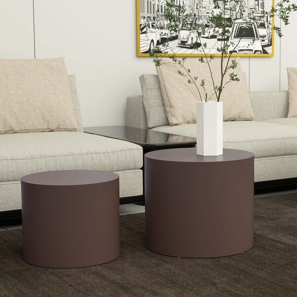 Round Shape Side Table set of 2