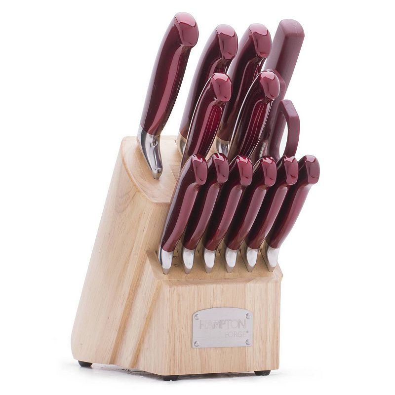 Hampton Forge Argentum 14-pc. Knife Block Set