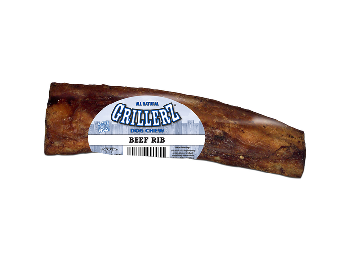 Grillerz Beef Rib Dog Chew， 1 Count