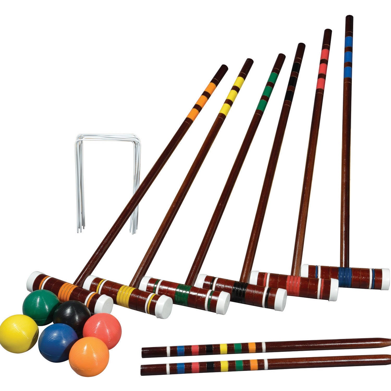 Franklin Sports Intermediate 6 Player Croquet Set