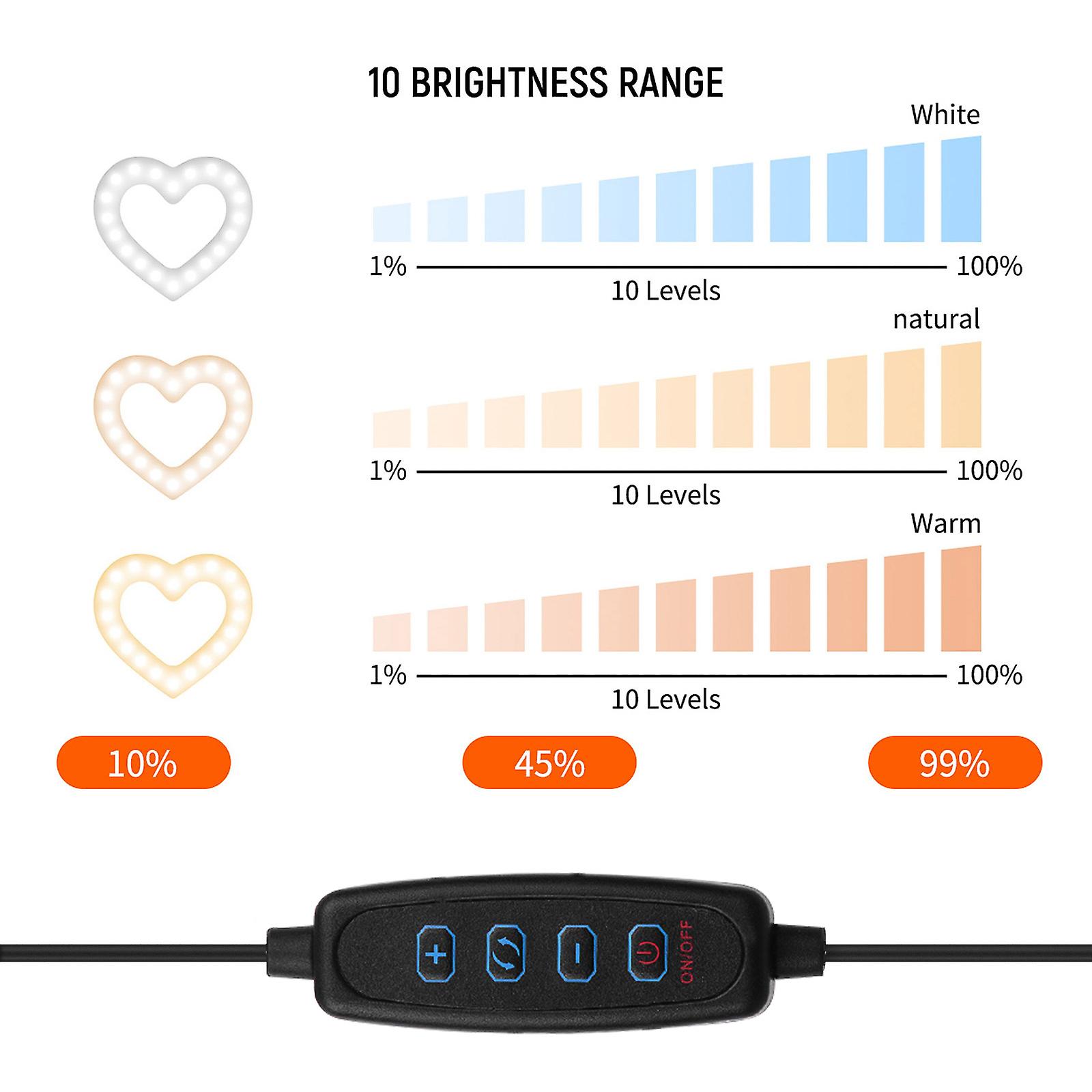 Led Fill Light， Metal Clamp