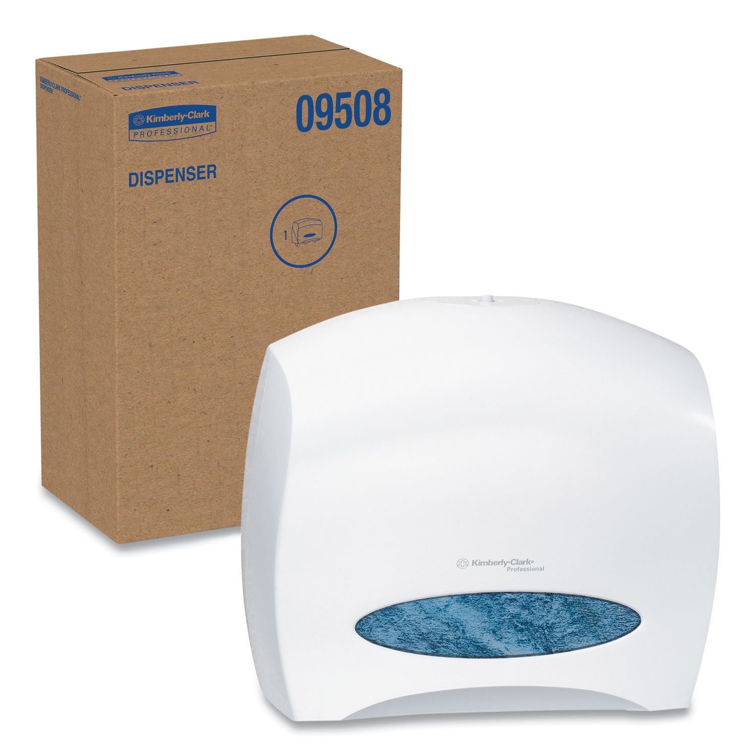 JRT Jr. Escort Jumbo Roll Bath Tissue Dispenser by Kimberly-Clark Professional* KCC09508