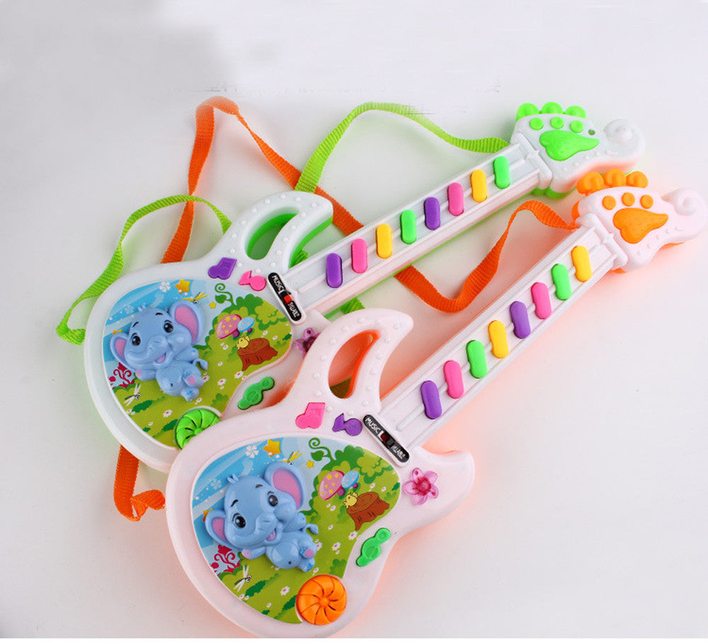 Electric Guitar Toy Musical Play For Kid Boy Girl Toddler Learning Electron Toy