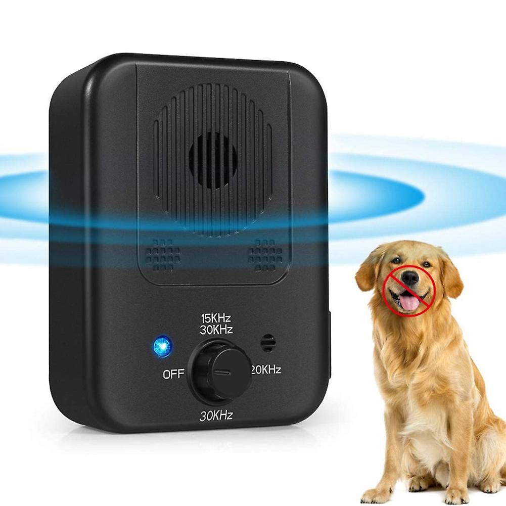 Ultrasonic Anti Barking Device Dog Training Equipment Safe Adjustable Rechargeable Waterproof Anti-barking Device Pet Supplies