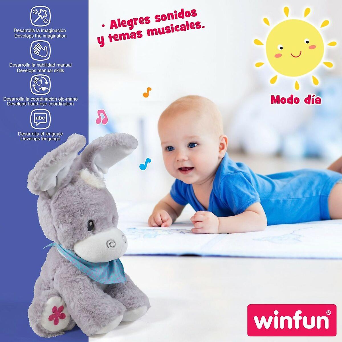 Baby toy Winfun PEEKABOO Donkey 22 x 35 x 19，5 cm (2 Units)