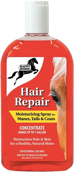 Happy Horse Hair Repair Moisturizing Concentrate Horse Spray， 16-oz bottle