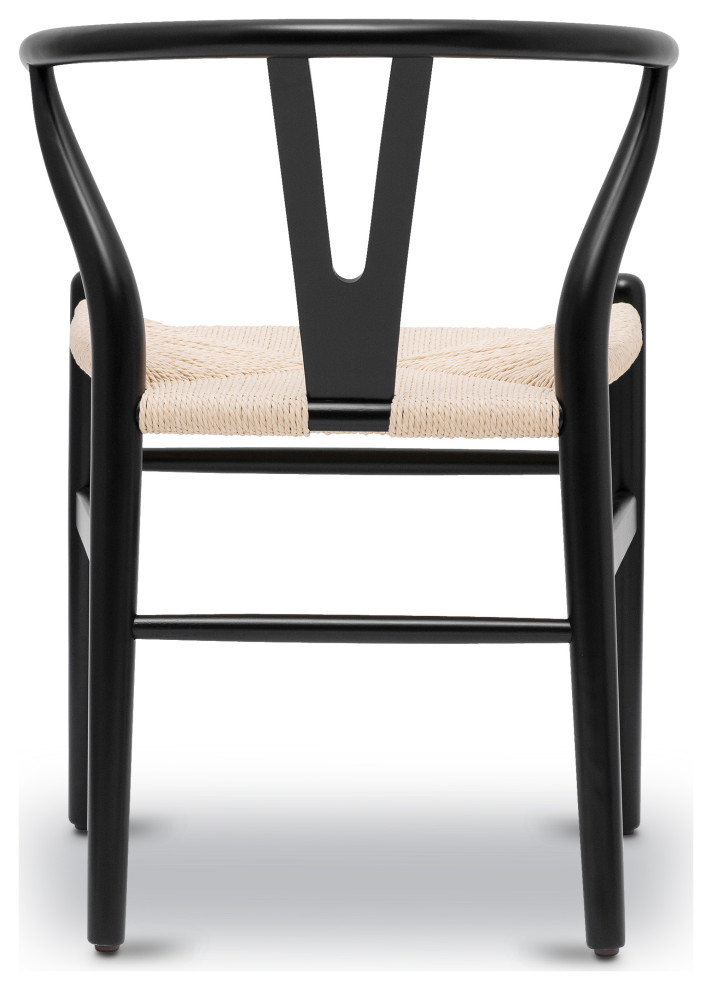 The Sawyer Dining Chair  Wood and Rope   Beach Style   Dining Chairs   by Edgemod Furniture  Houzz