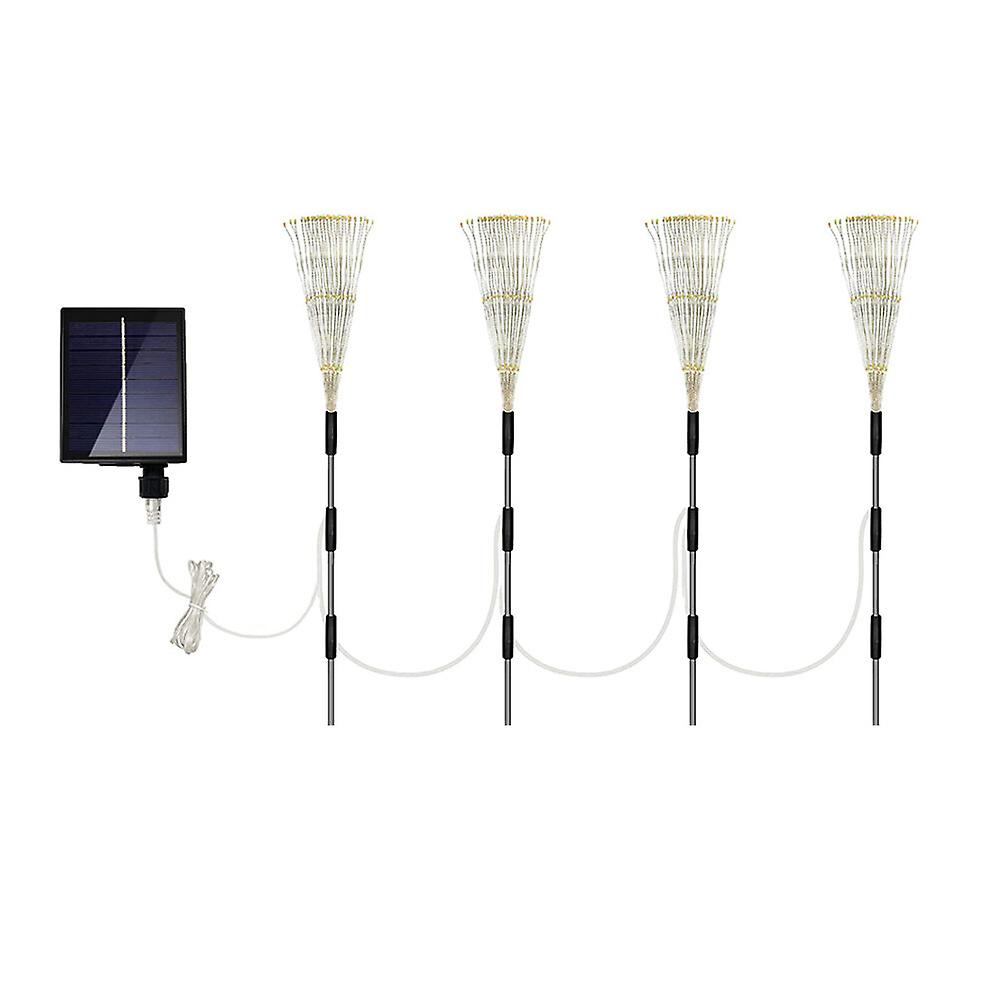 1 Set Decorative Solar Garden Light Outdoor Landscape Firework Light Ornament