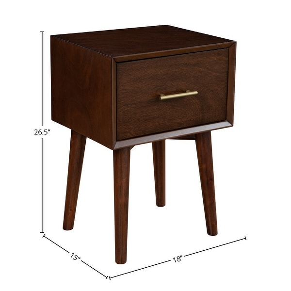 Flynn End Table， Acorn