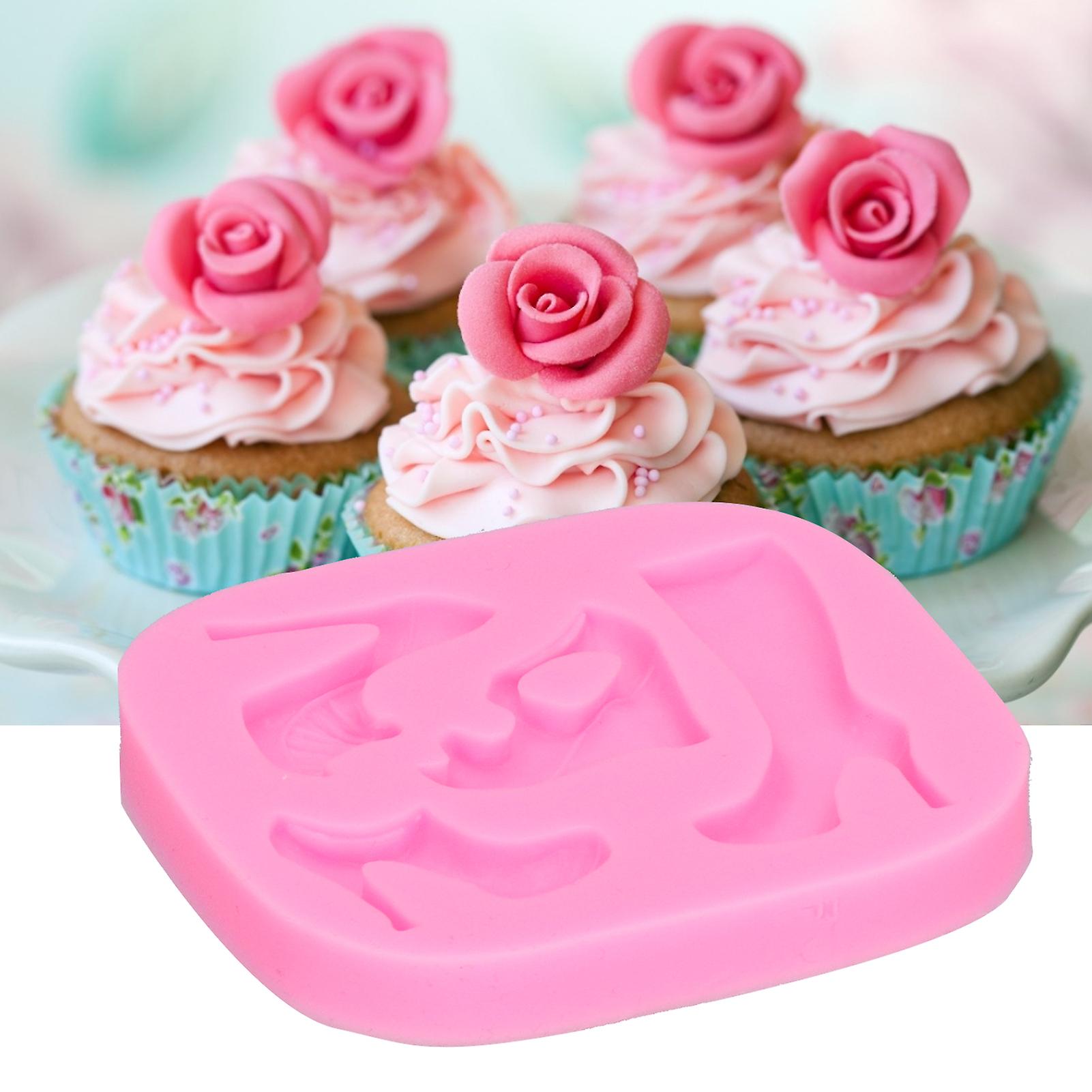 Cute Silicone Mold， High Heels Patterned Mold Easy Demoulding Flexible Baking Mold Diy Baking Tools For Cake Decorating Sugar Craft