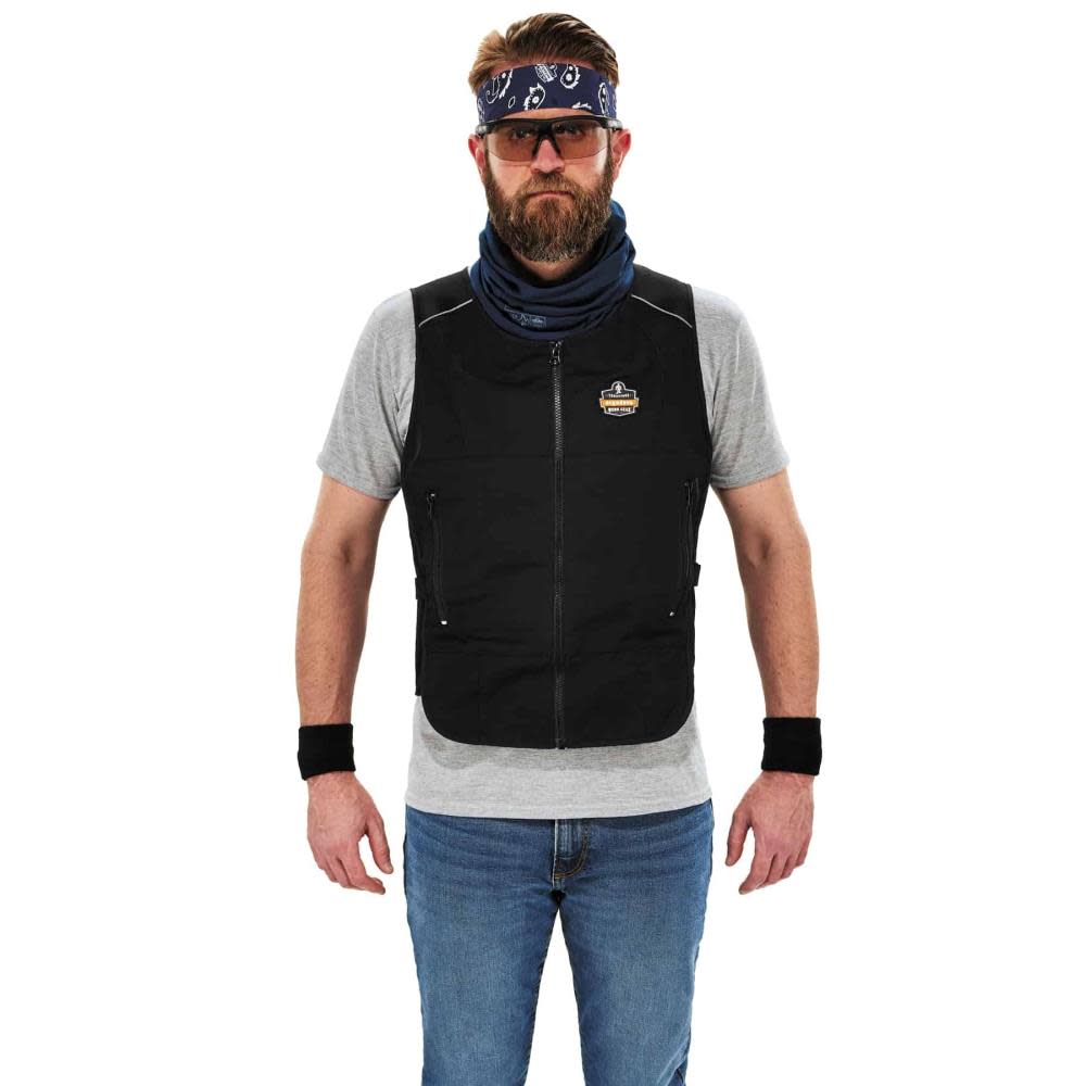 Ergodyne Chill Its 6255 Cooling Vest Black L/XL