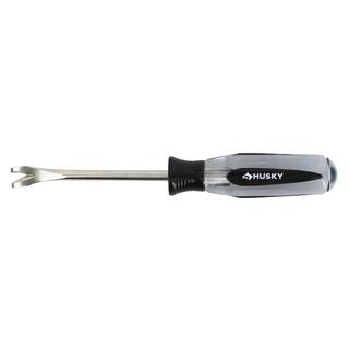 Husky 4 in. Round Shaft Standard Tack Puller Screwdriver with Butyrate Handle 20117749