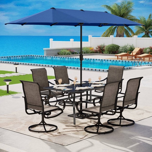 Umbrella Hole amp Swivel Chairs Captiva Designs