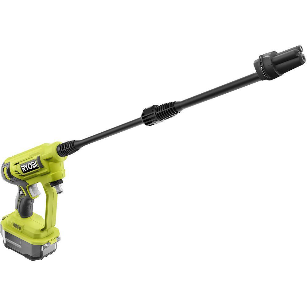 RYOBI ONE+ 18V EZClean 320 PSI 0.8 GPM Cordless Cold Water Power Cleaner with Battery and Charger RY120352K