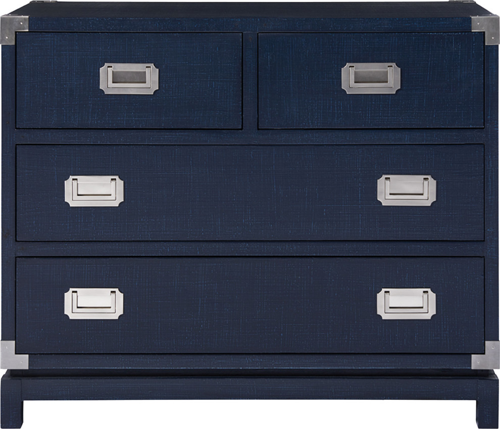 Coastal Living Coastal Campaign Chest   Transitional   Accent Chests And Cabinets   by HedgeApple  Houzz