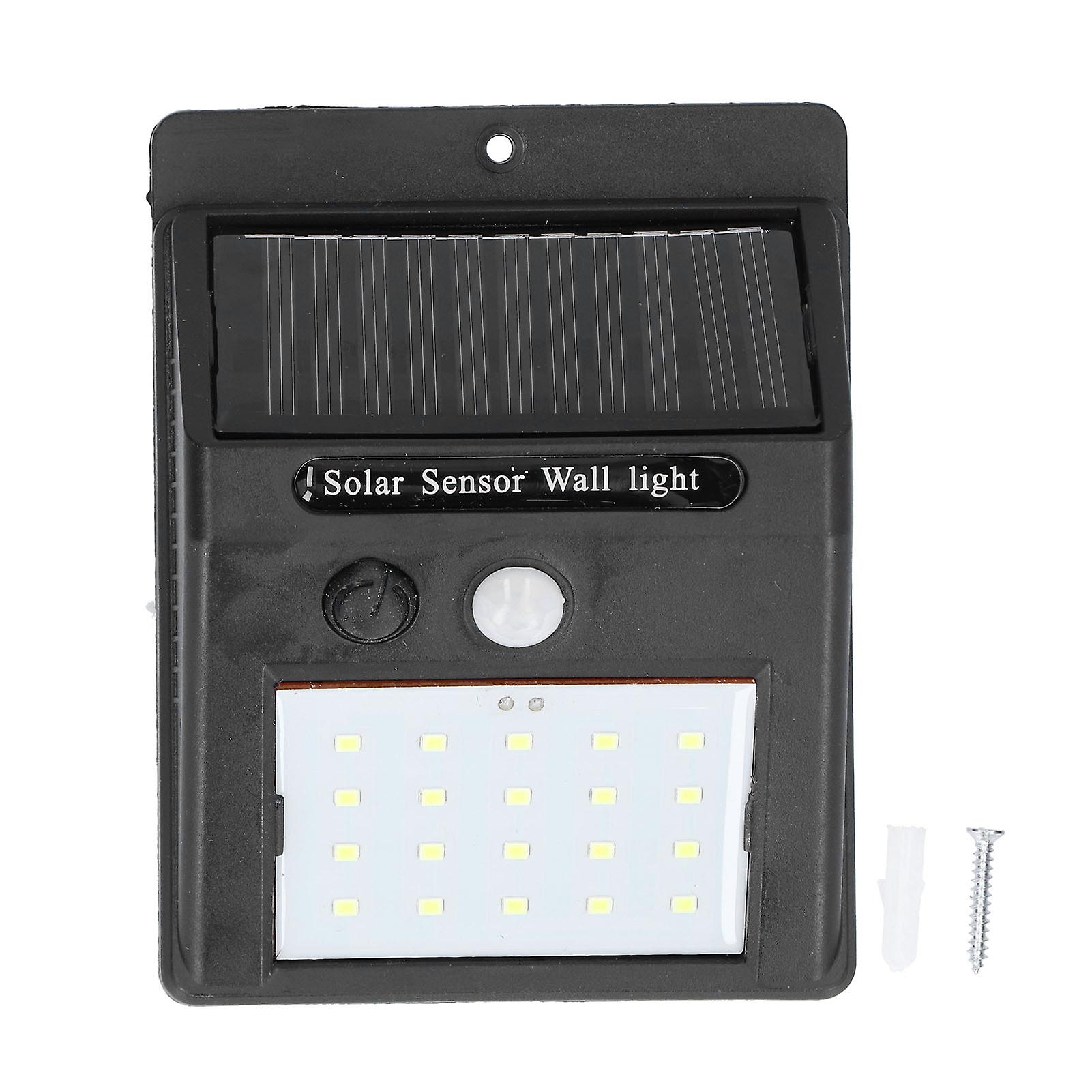 Led Solar Light Human Body Induction Wall Lamp Ambient Light For Garden Pathway Driveway