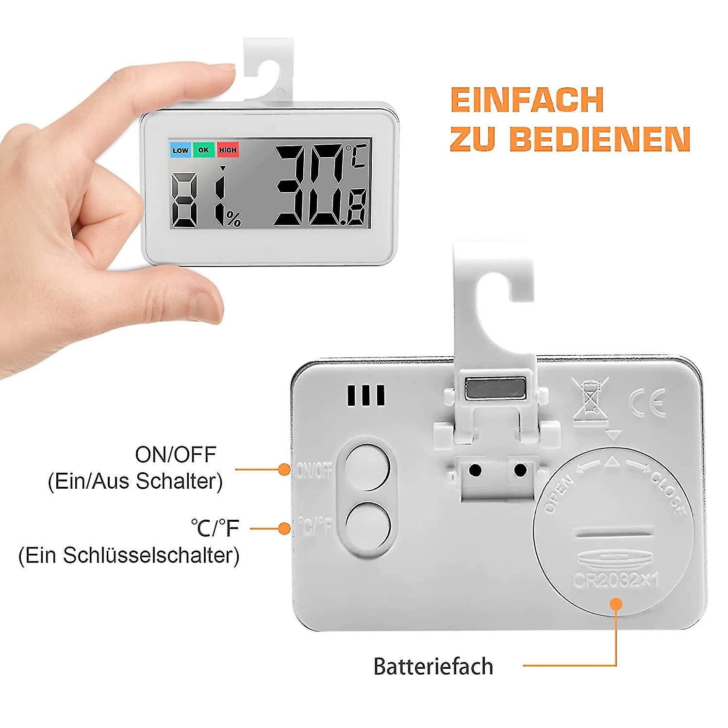 Magnetic Hygrometer Thermometers -magnetic Indoor