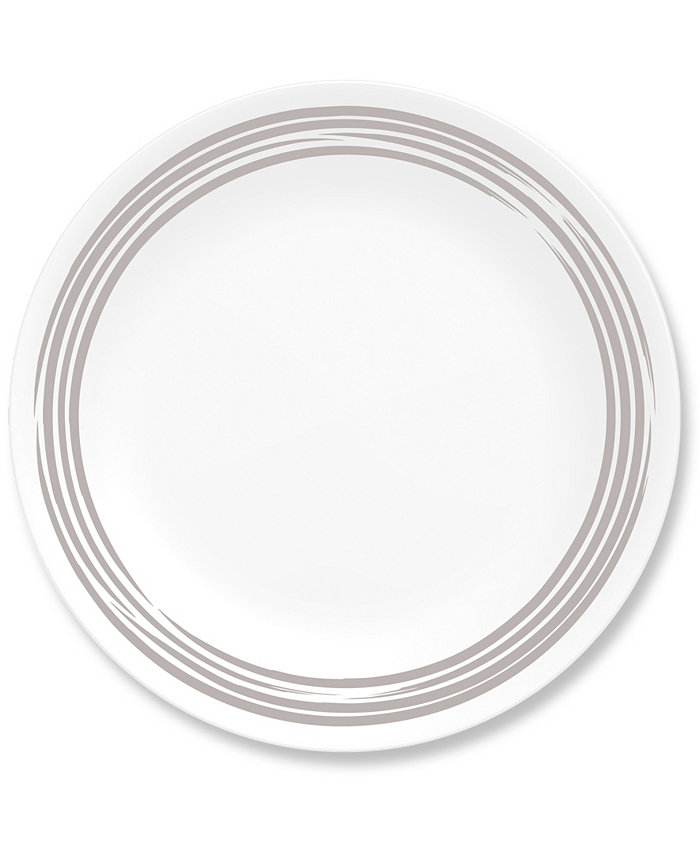 Corelle Brushed Silver-Tone Salad Plate