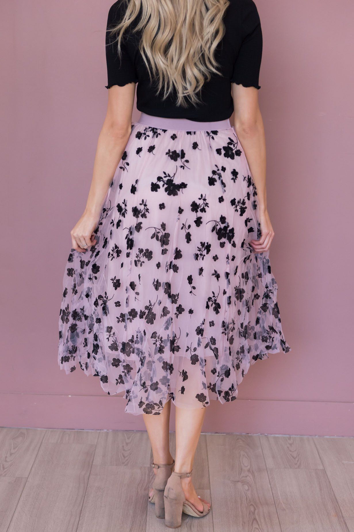 Forever Love Song Modest Tulle Skirt