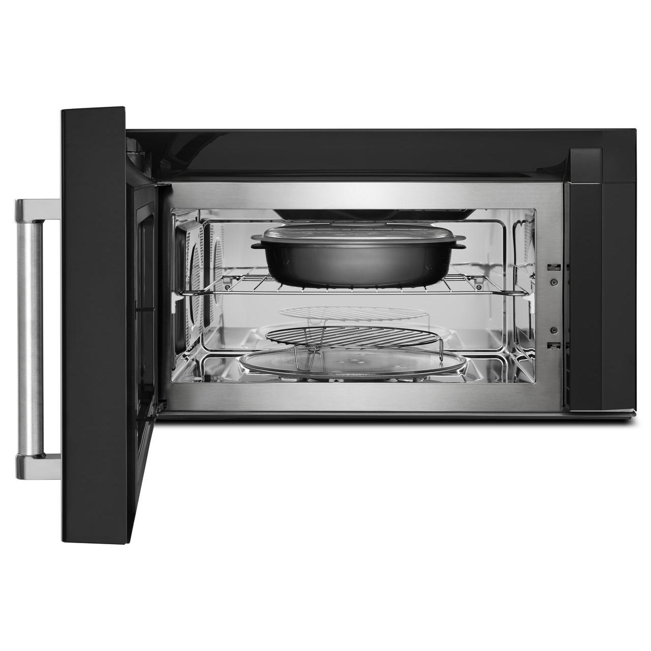 KitchenAid 30-inch, 1.9 cu. ft. Over-the-Range Microwave Oven with Convection YKMHC319EBS