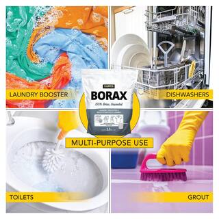 Harris 2.5 lbs. Unscented Borax Laundry Booster and Multi-Purpose Cleaner BORAX-25