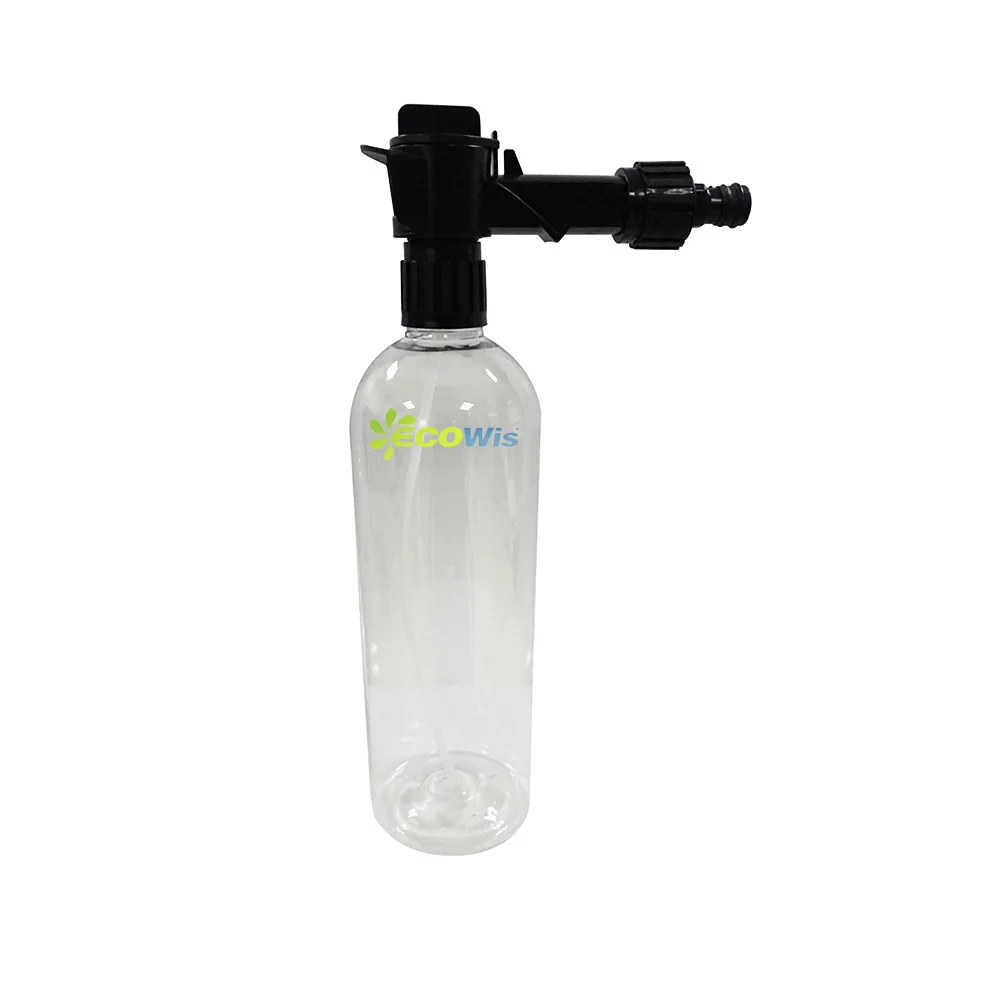 1 Liter Foam Dispenser Mixing Chemicals  Pesticides  Detergent Bottle 28/410mm Hose End Sprayer for Garden