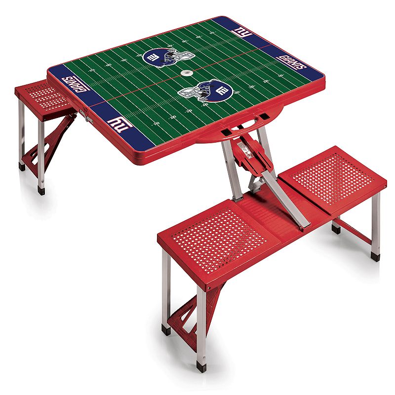 New York Giants Portable Sports Field Picnic Table