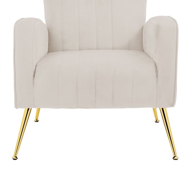 Upholstered Wingback Accent Chair