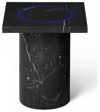 Dislocation Square Side Table   Transitional   Side Tables And End Tables   by Gallery ALL  Houzz