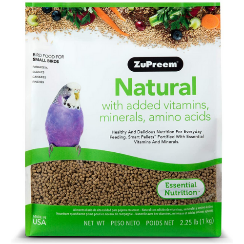 ZuPreem Maintenance Natural Bird Food for Small Birds