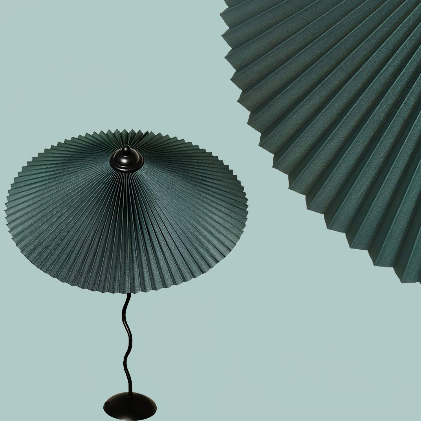 Pleated Hat Table Lamp