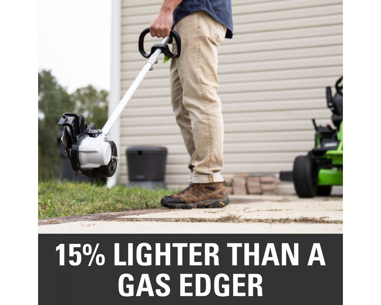 60V 8-Inch Cordless Edger  Battery | Greenworks Tools