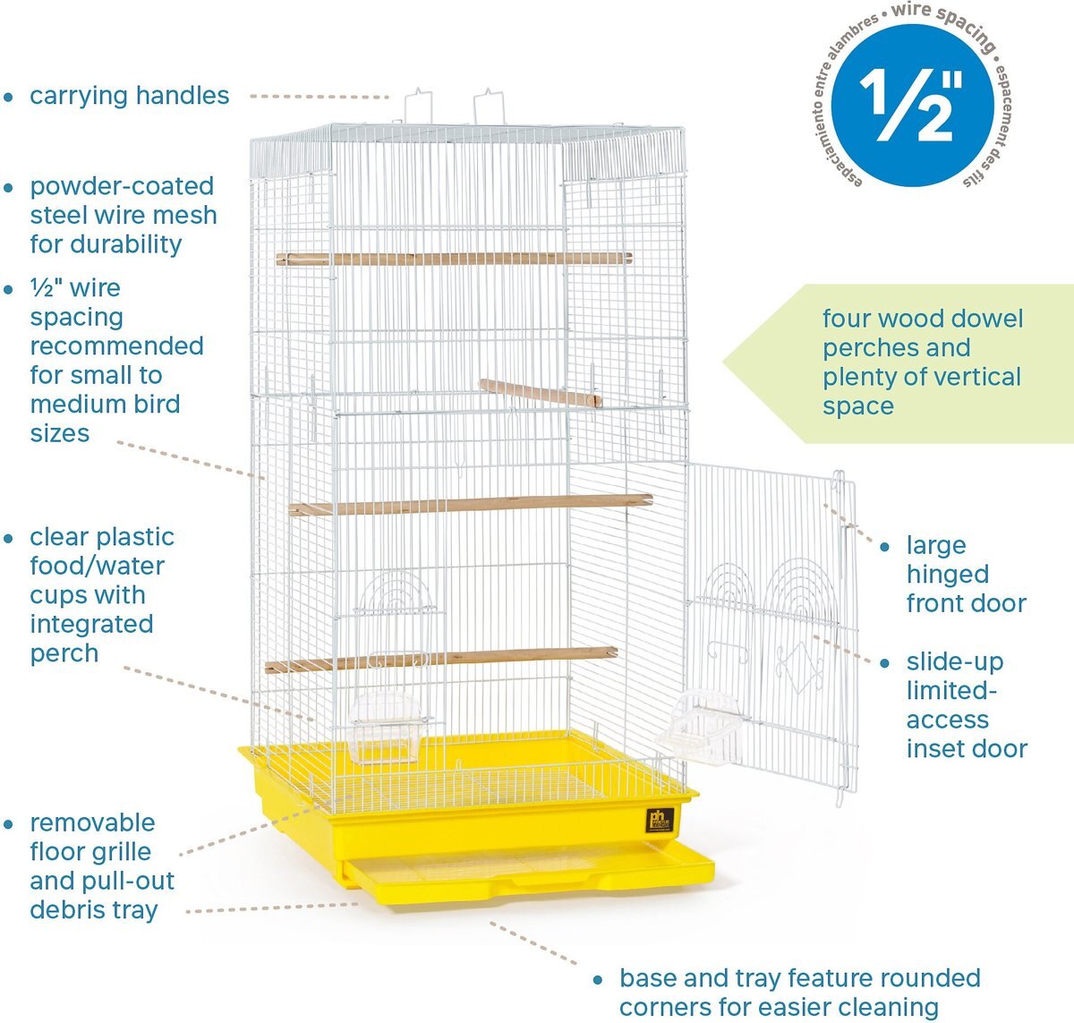 Prevue Pet Products Tall Tiel Bird Cage